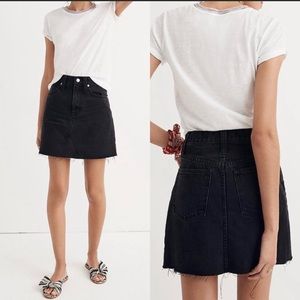 Madewell Denim Frisco Mini Skirt